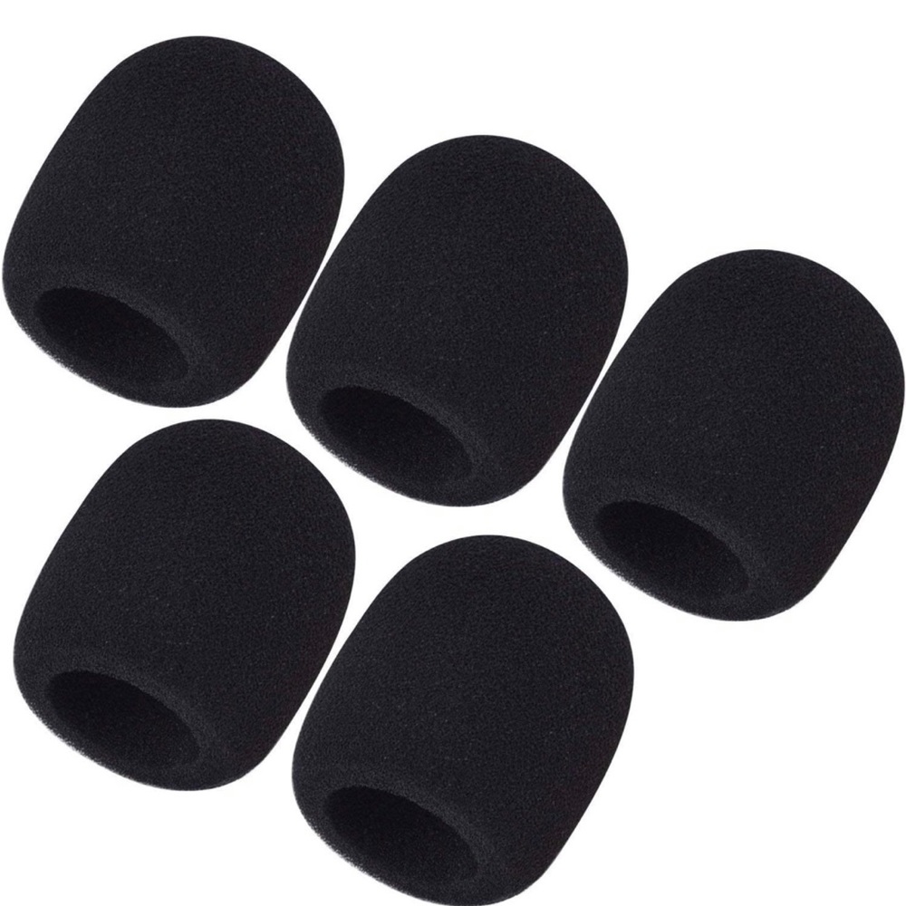 Mudder 5 Pack Foam Mic Cover Handheld Microphone Windscreen (5 Pack)